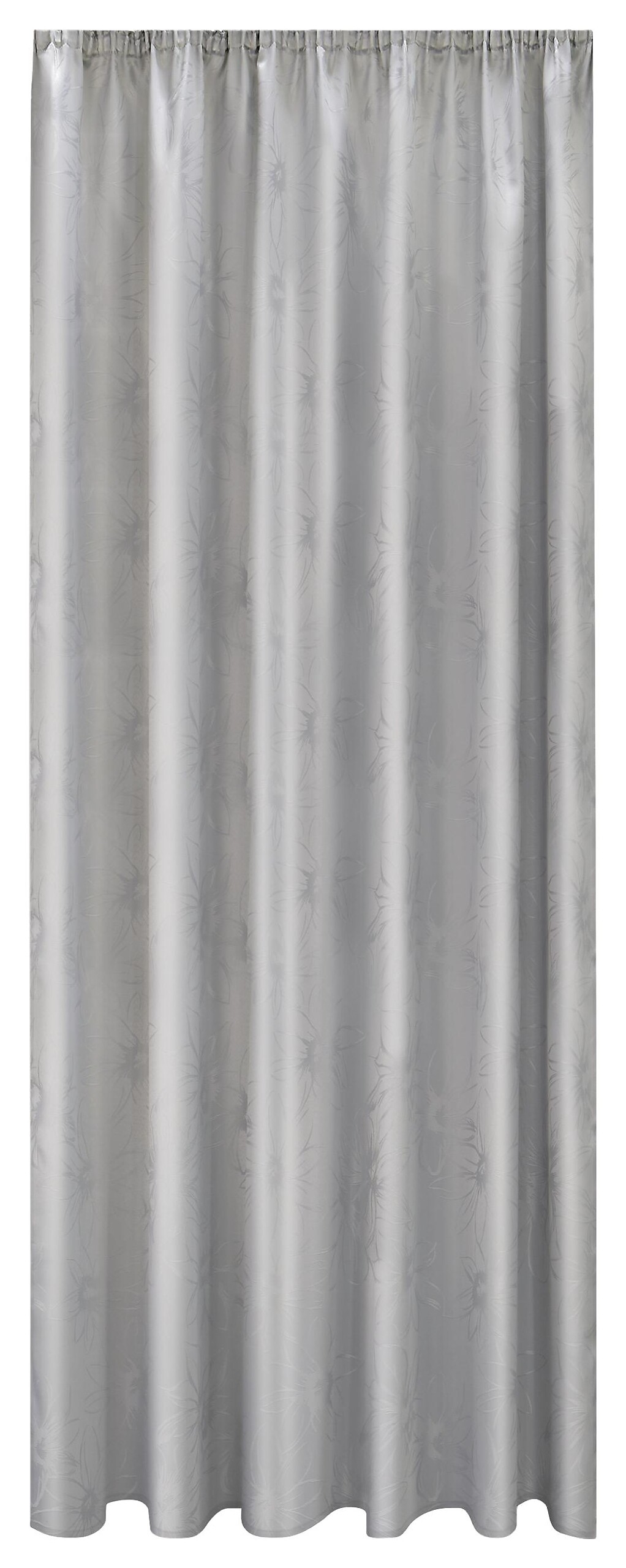 ACUS design collection Dekovorhang Paradiso silber 100% Polyester B/L: ca. 140x175 cm