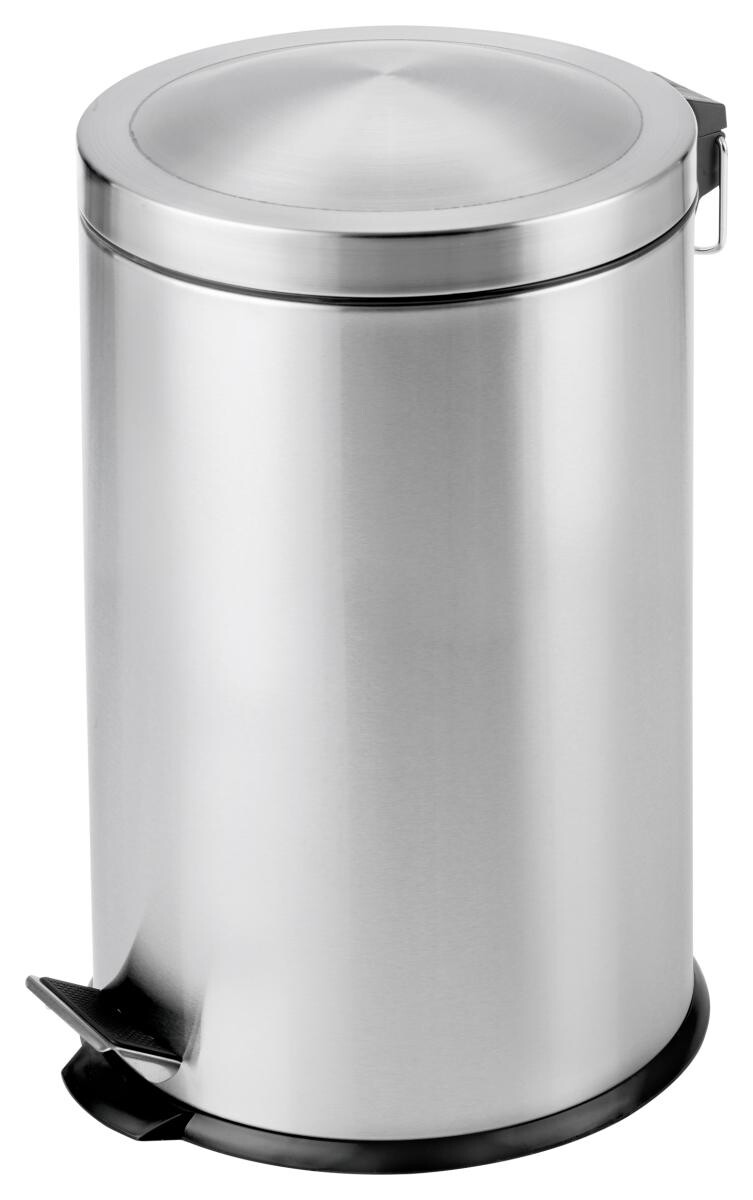 POCOline Treteimer silber Edelstahl
