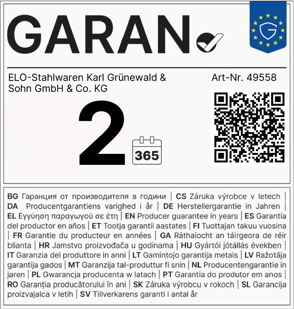 Pfannenset schwarz Aluminium 2 tlg.