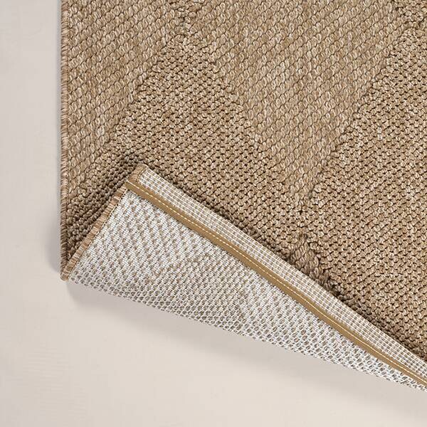 Merinos Outdoorteppich Kos natur B/L: ca. 80x250 cm