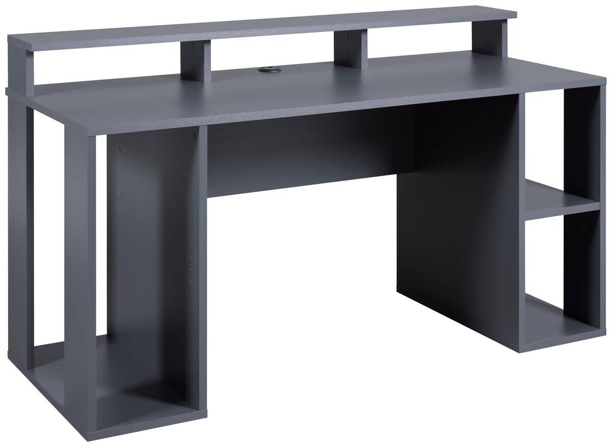 Schreibtisch Match Point anthrazit beschichtet Nachbildung B/H/L: ca. 91x76,5x160 cm