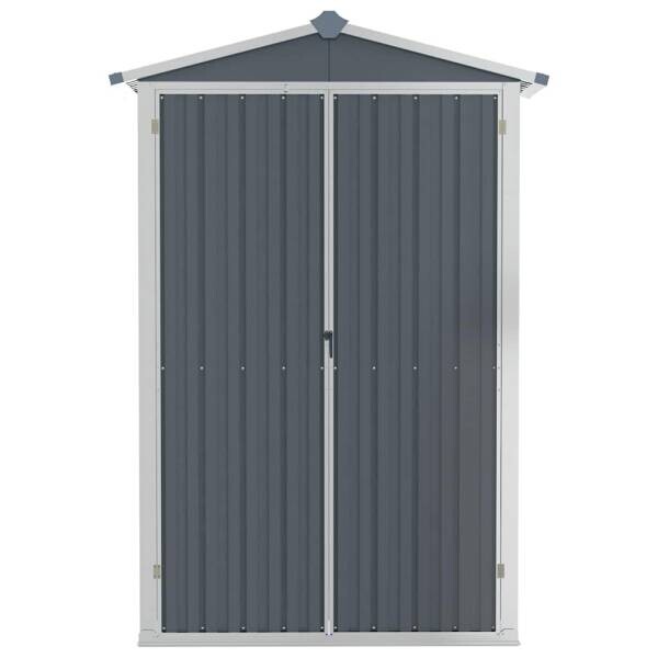 vidaXL Gerätehaus grau B/H: ca. 116x175 cm
