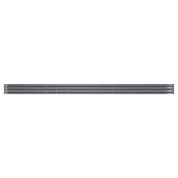 Hochbeet anthrazit Stahl B/H/L: ca. 620x36x620 cm