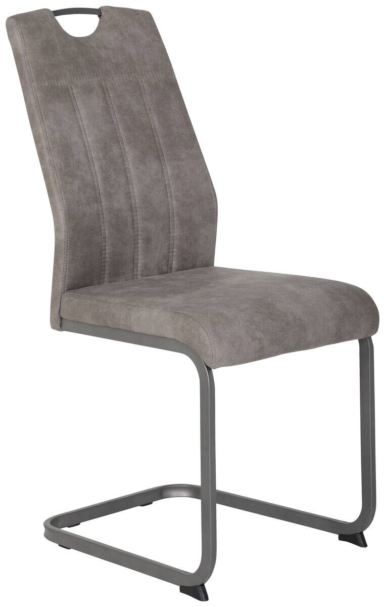 Essgruppe Agnes I grau Eiche Holzwerkstoff B/H/T: ca. 220x76x90 cm