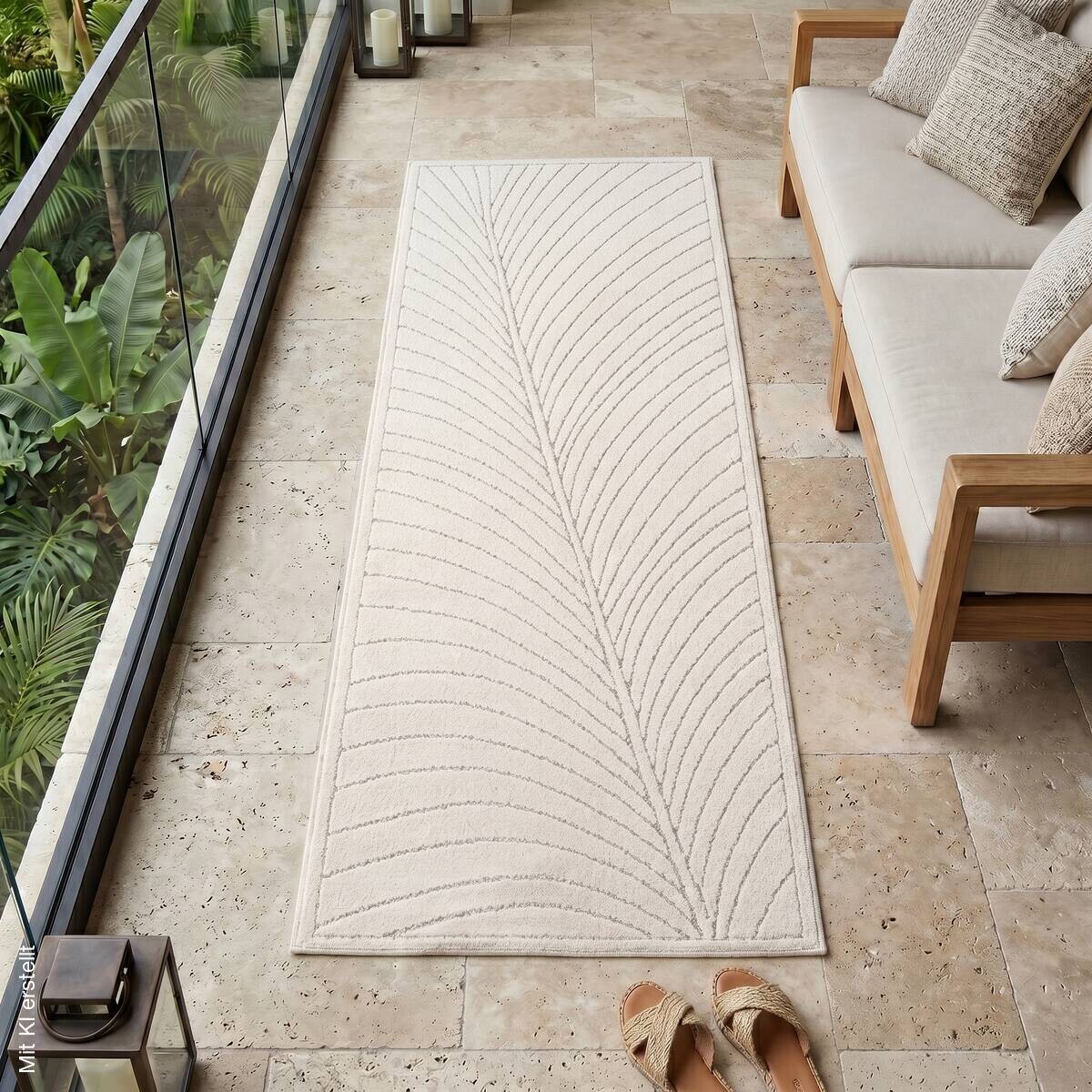 Ayyildiz Flachwebteppich NOVA creme B/L: ca. 80x250 cm