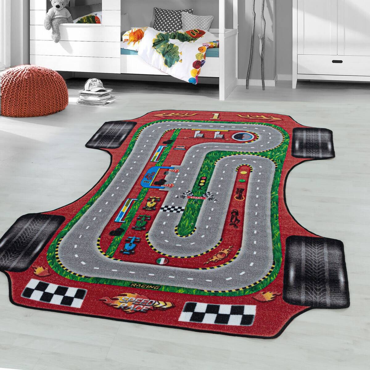 Ayyildiz Teppich PLAY rot B/L: ca. 80x120 cm
