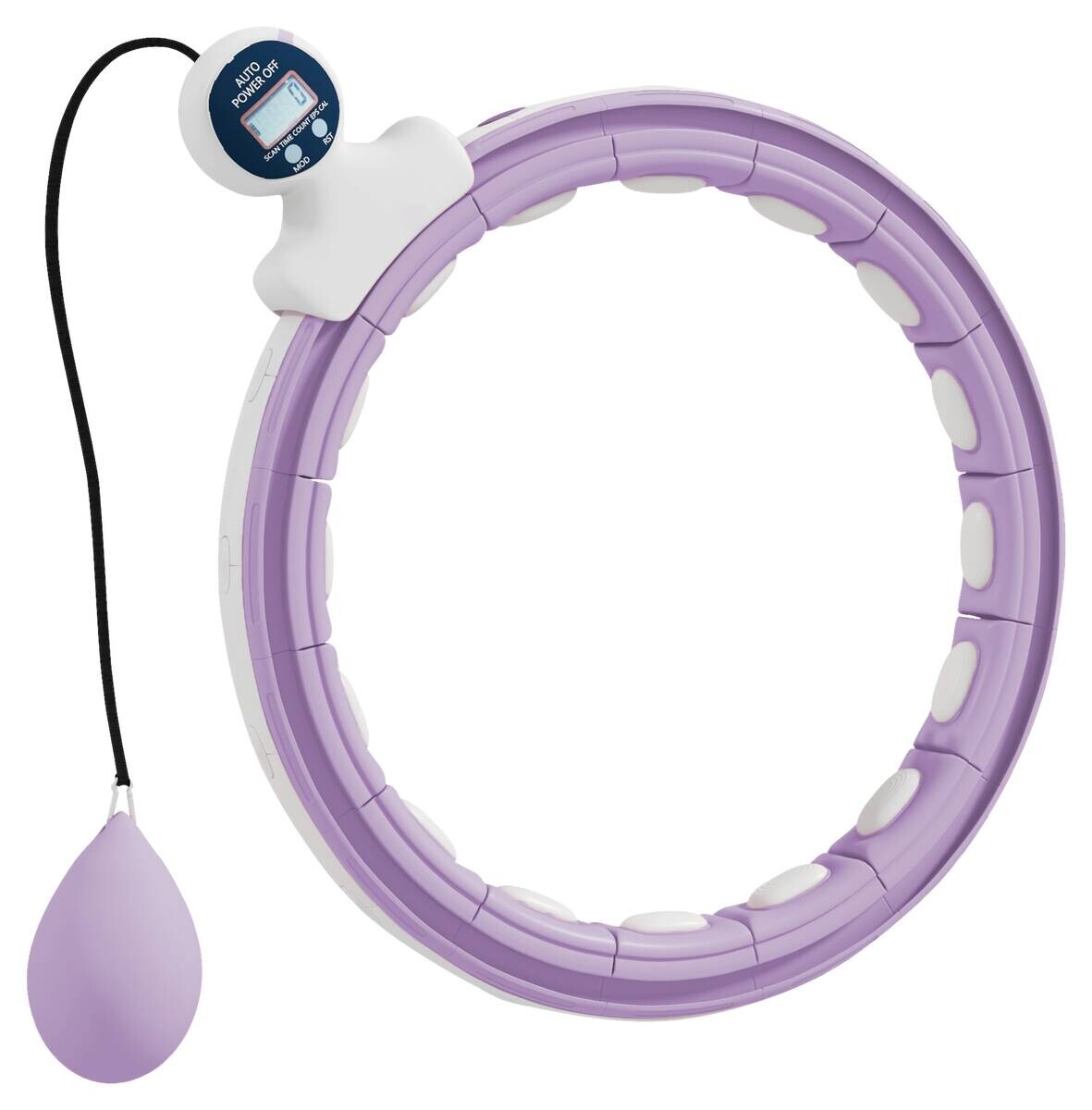 SPORTNOW Hula Hoop violett B/H/L: ca. 4,5x1x139 cm