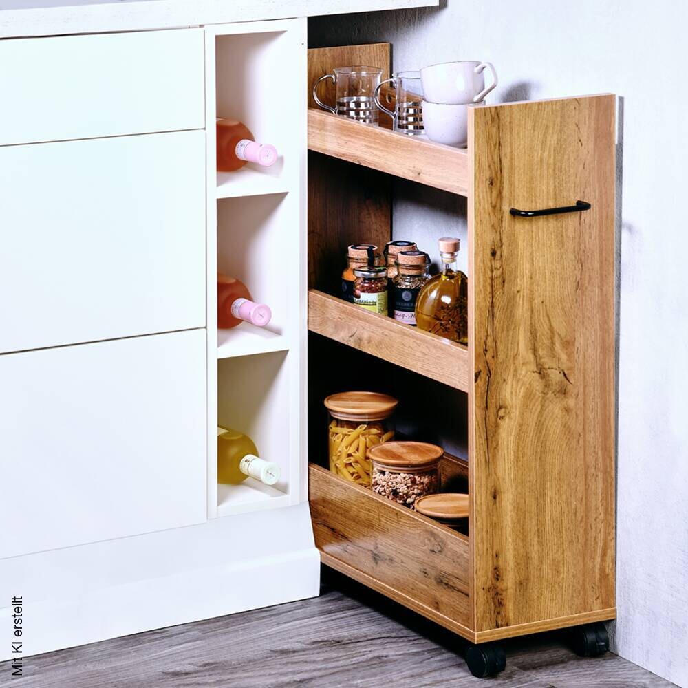 Kesper Nischenregal natur Spanplatte B/H/L: ca. 22x78x60 cm