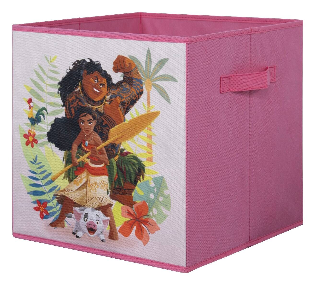 Stoffbox Vaiana pink B/H/T: ca. 32x32x32 cm