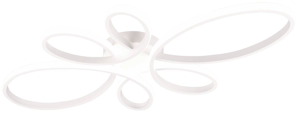Trio LED-Deckenleuchte Fly weiß Metall B/H/L: ca. 7,5x45,5x83 cm