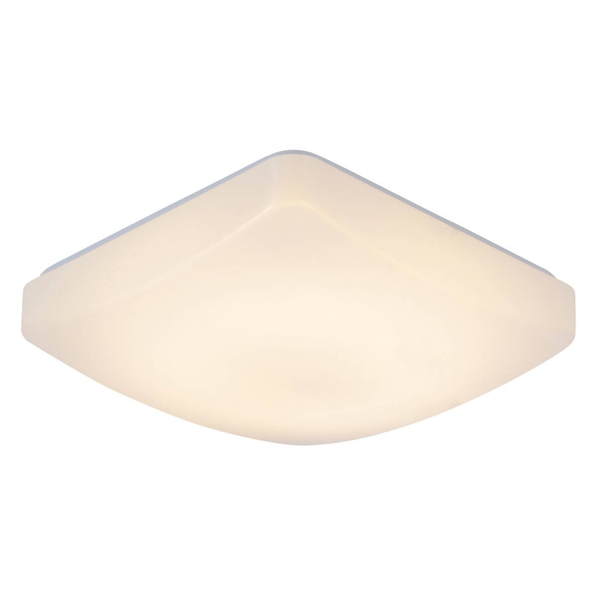 Näve Leuchten LED-Deckenleuchte weiß Metall Kunststoff B/H/T: ca. 27x27x8 cm