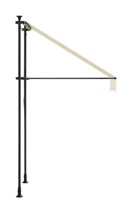 vidaXL Markise creme B/H/L: ca. 150x300x100 cm