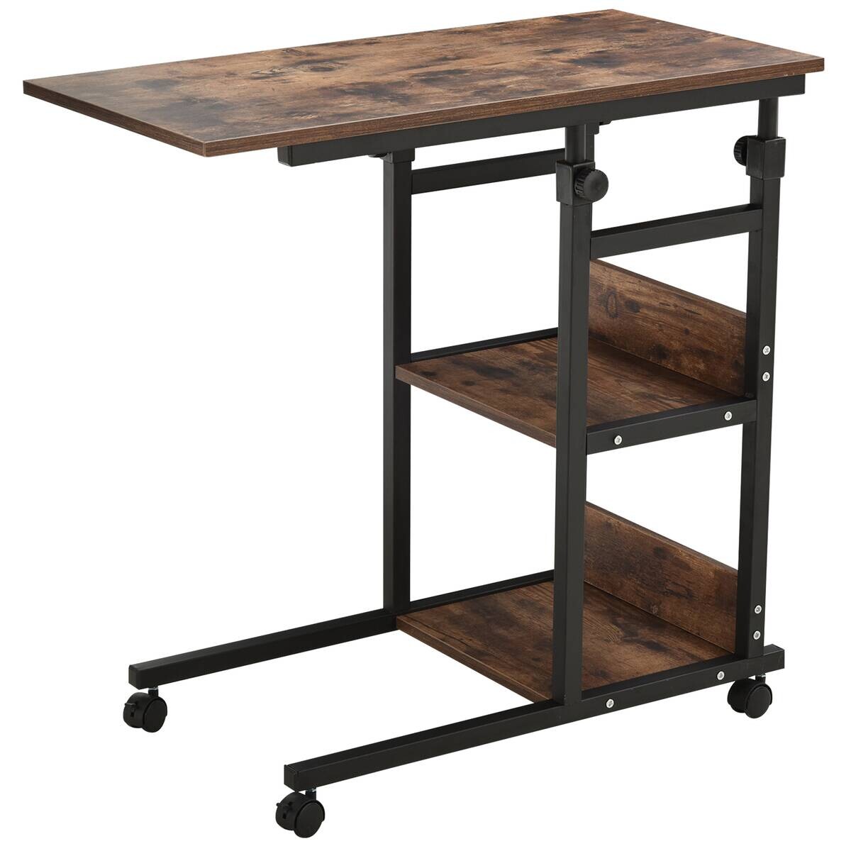 Beistelltisch braun dunkel Nachbildung B/H/T: ca. 80x72x40 cm