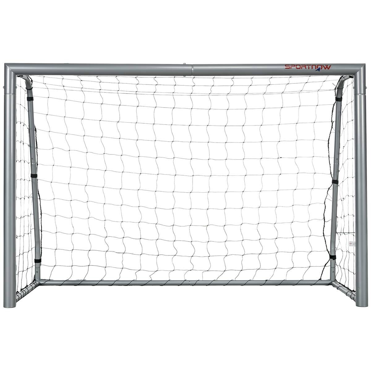 SPORTNOW Fußballtor grau Polyethylen B/H/L: ca. 85x160x240 cm