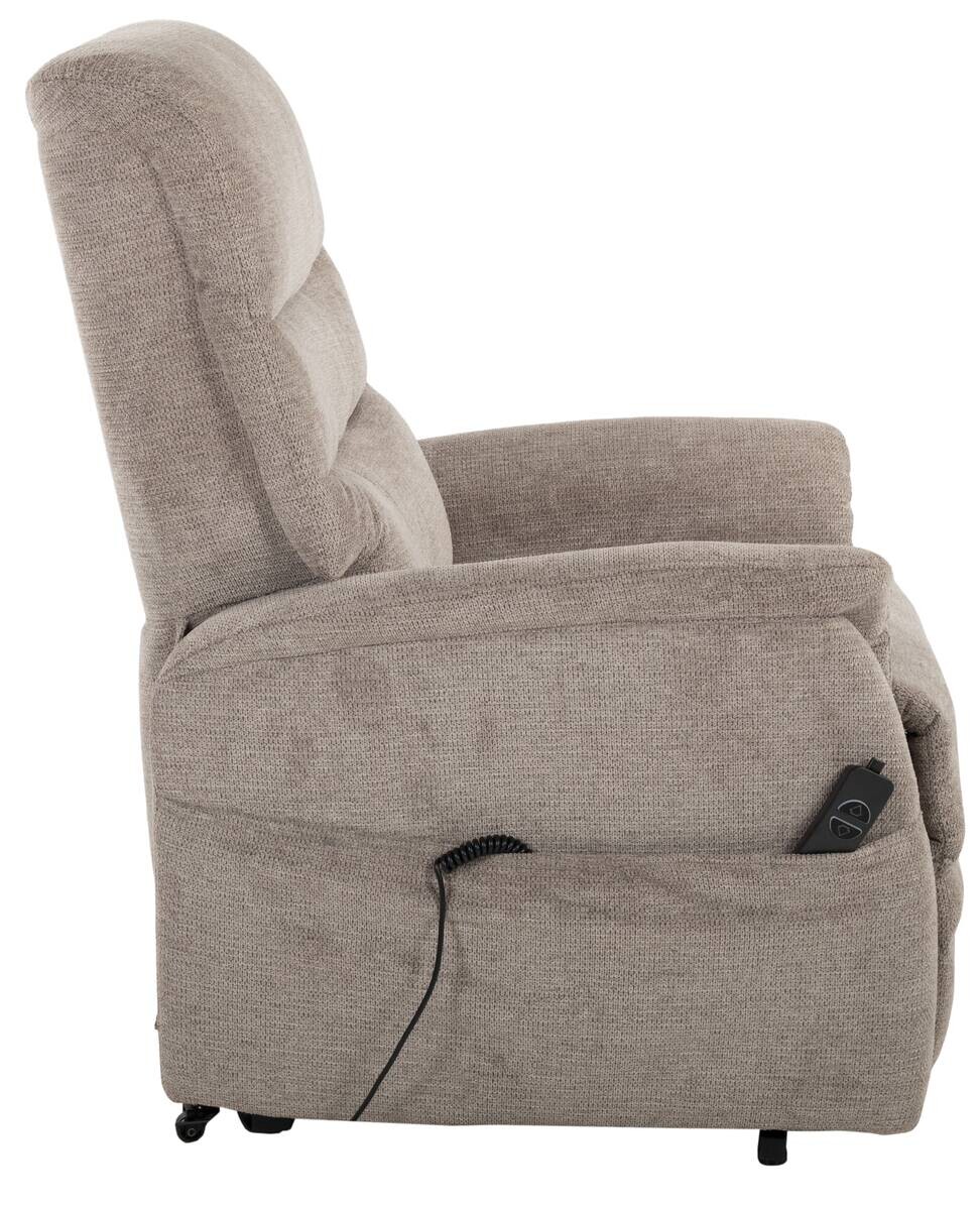 TV-Sessel Torrent XXL taupe Webstoff B/H/T: ca. 82x91x93 cm
