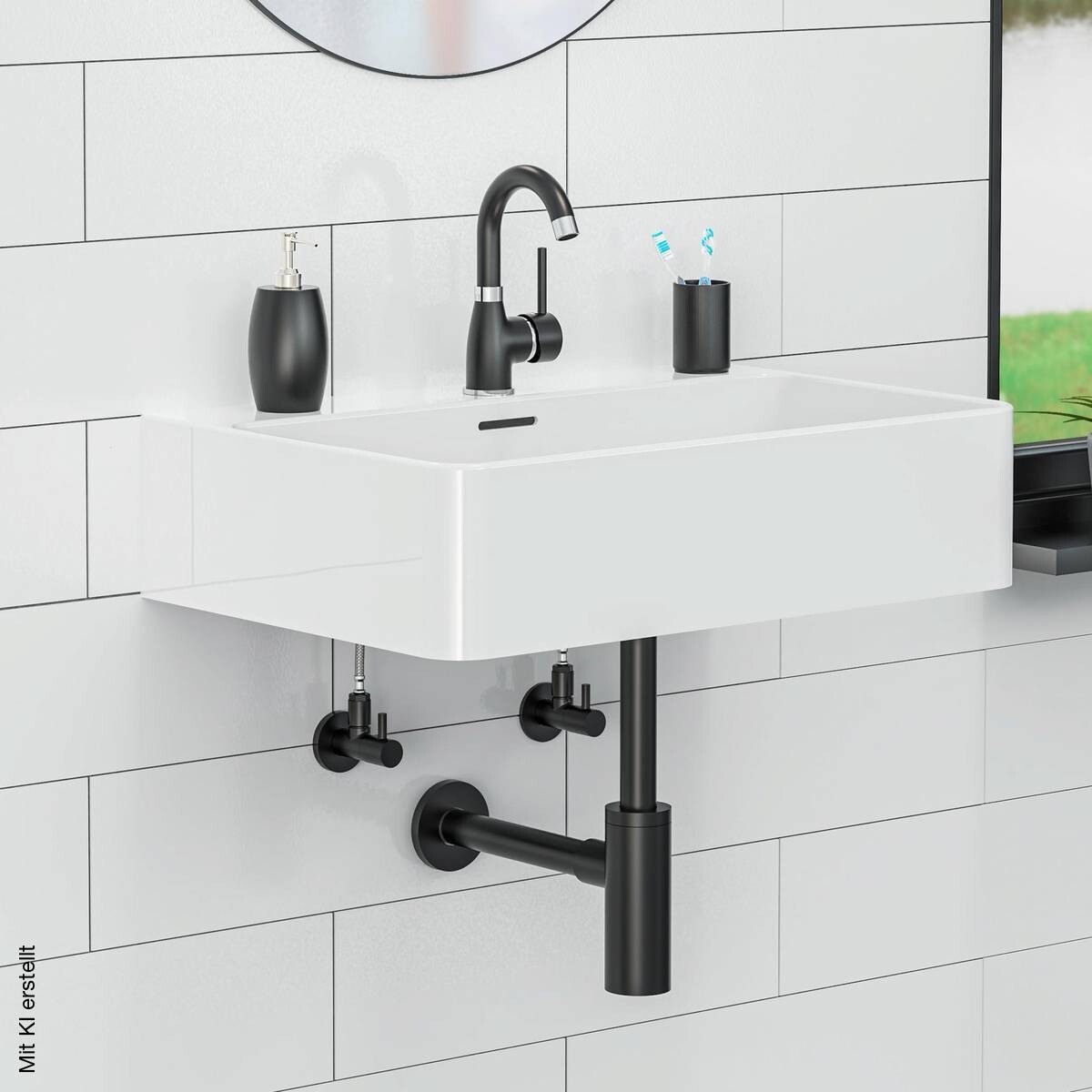 Eisl Design-Siphon schwarz
