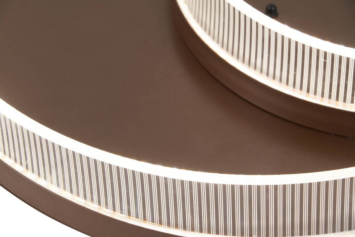 POCOline LED-Deckenleuchte Alena Cappuccino Metall H/D: ca. 10x50 cm