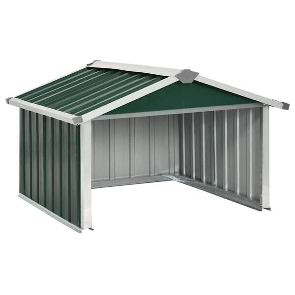 Rasenmäher-Garage grün B/H/L: ca. 97x63x92 cm