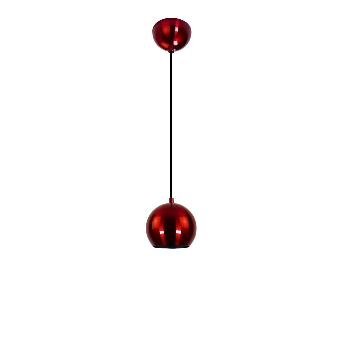 Opviq Pendelleuchte rot B/H/T: ca. 15x111x15 cm E27 1 Brennstellen