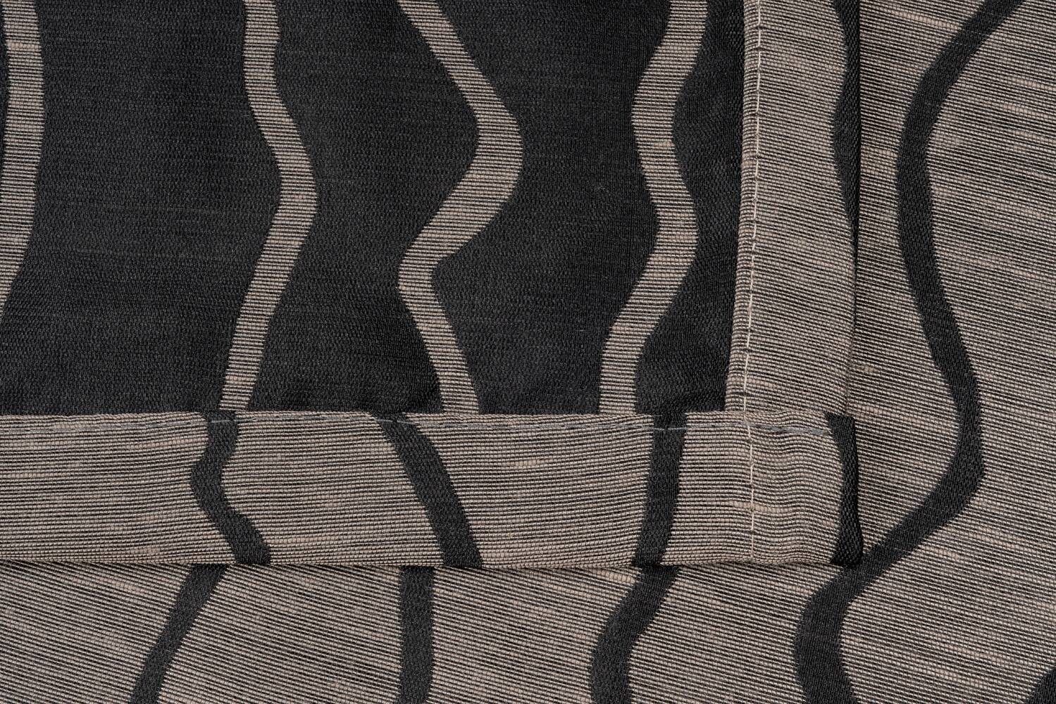 Kombivorhang 2er Pack Stream taupe B/L: ca. 135x245 cm