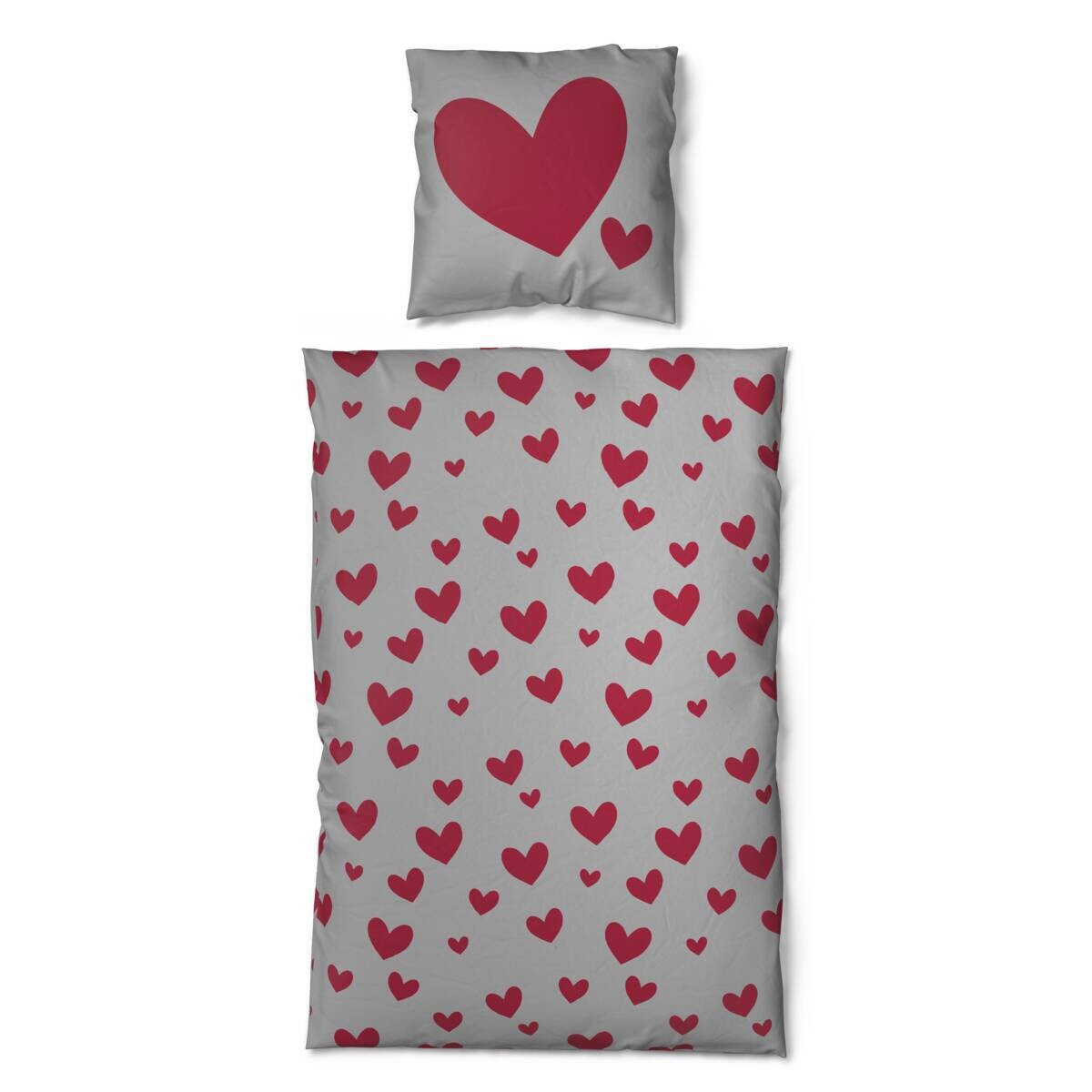 Baumwoll Bettwäsche Renforce weiß Baumwolle B/L: ca. 135x200 cm