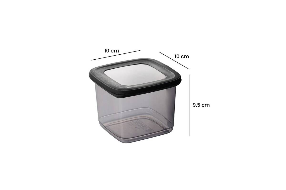 HermiaConcept Vorratsdosenset 18tlg. anthrazit