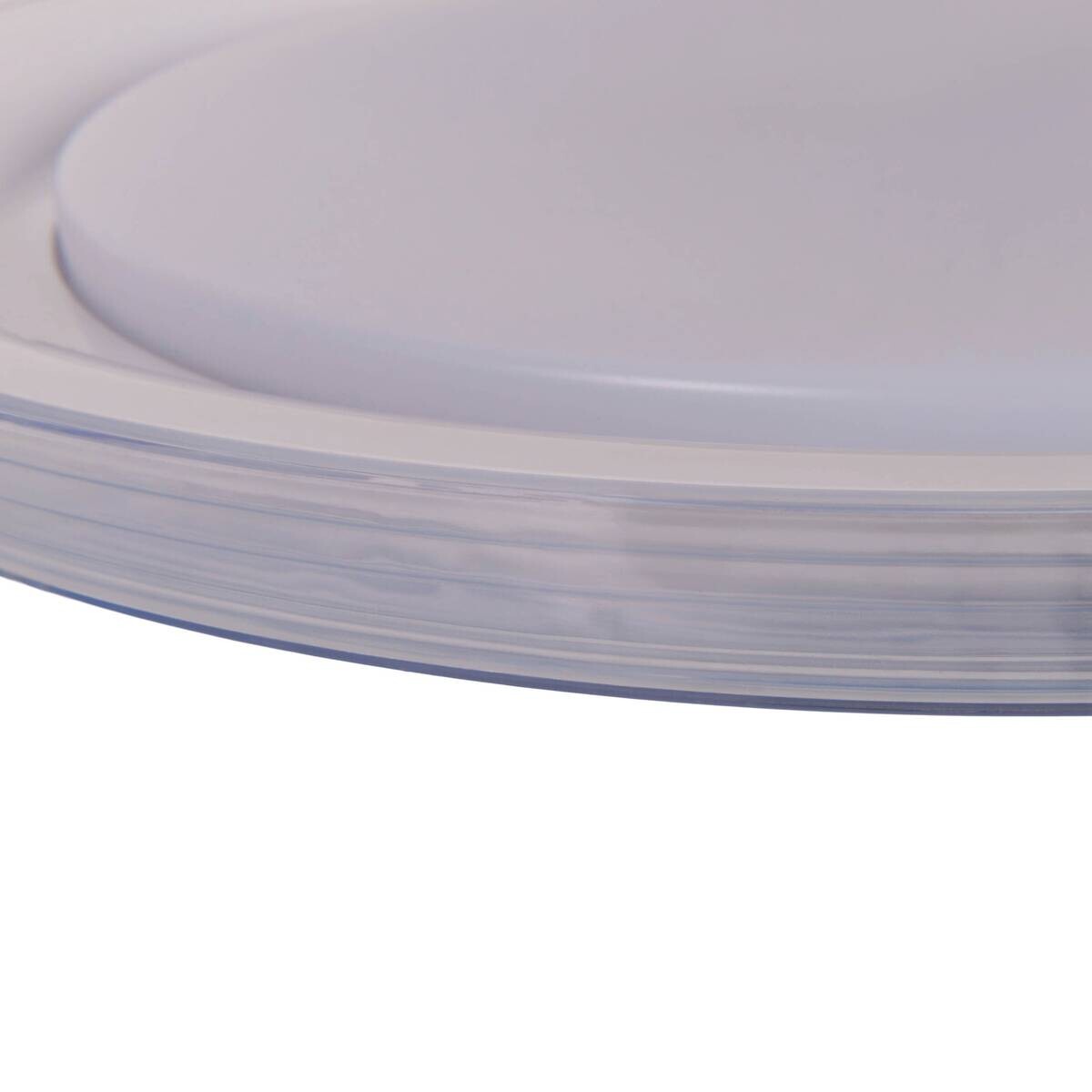 Näve Leuchten LED-Deckenleuchte weiß Metall Kunststoff B/H/T/D: ca. 50,5x7,5x50,5x50,5 cm