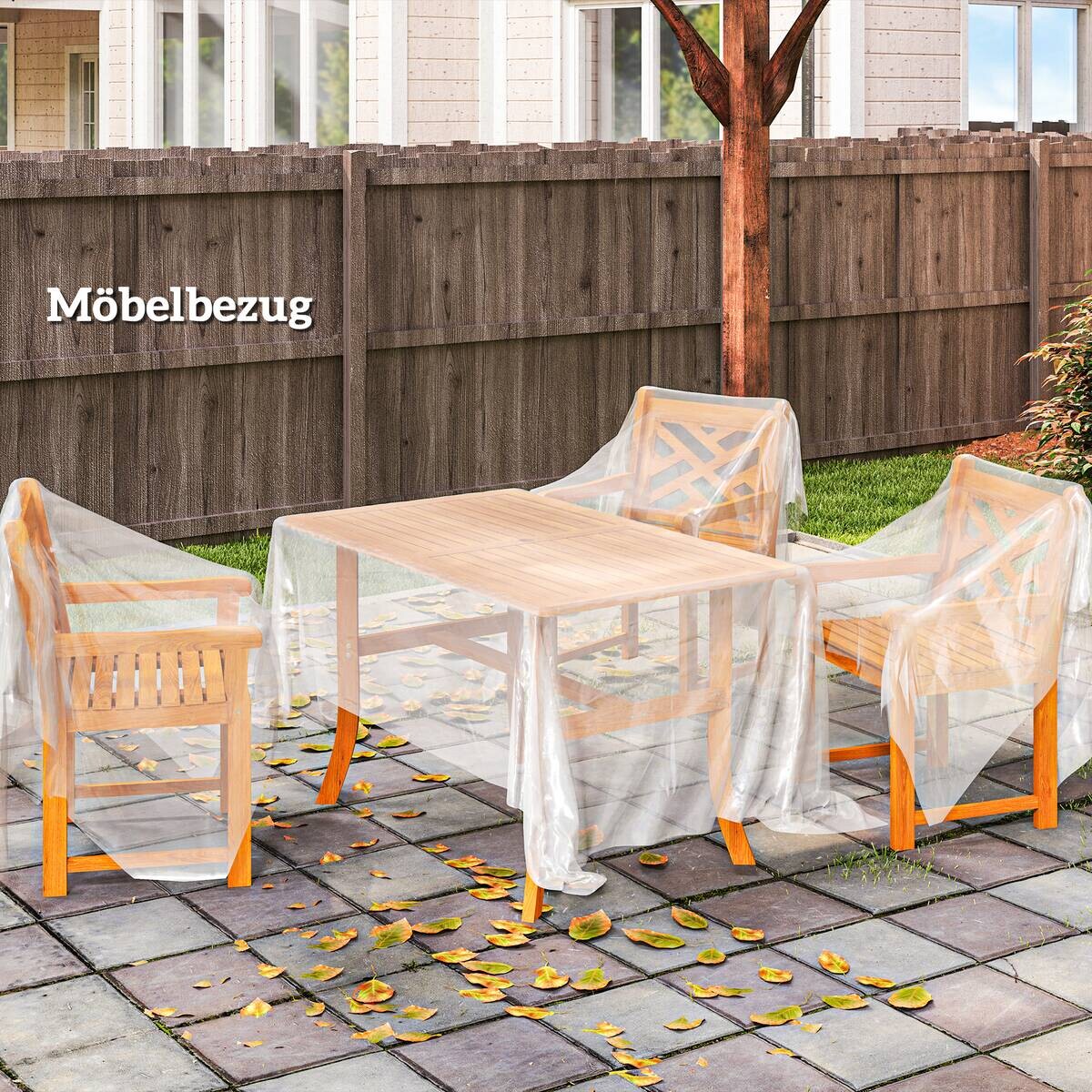 Outsunny Gewächshausfolie B/H/L: ca. 700x1x800 cm