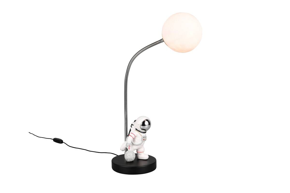 Reality LED-Tischleuchte Arm weiß B/H: ca. 15x44 cm