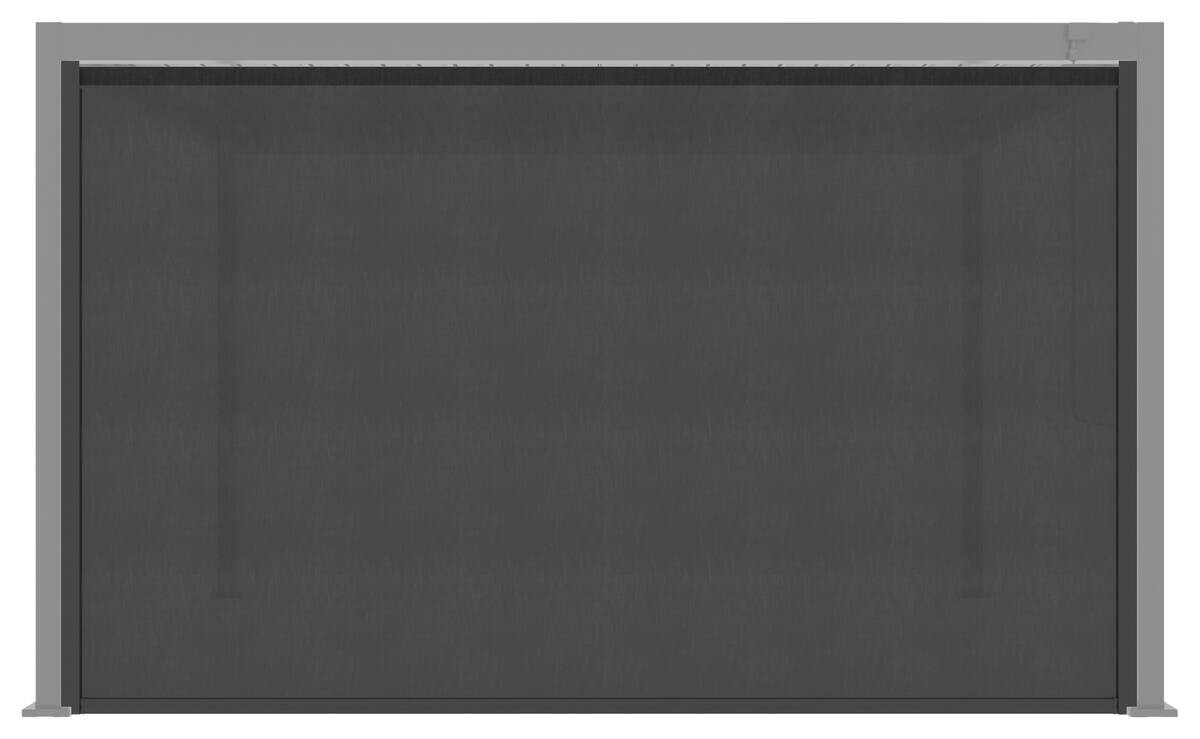 Rollo anthrazit Aluminium B/H/L: ca. 8,5x231x370 cm