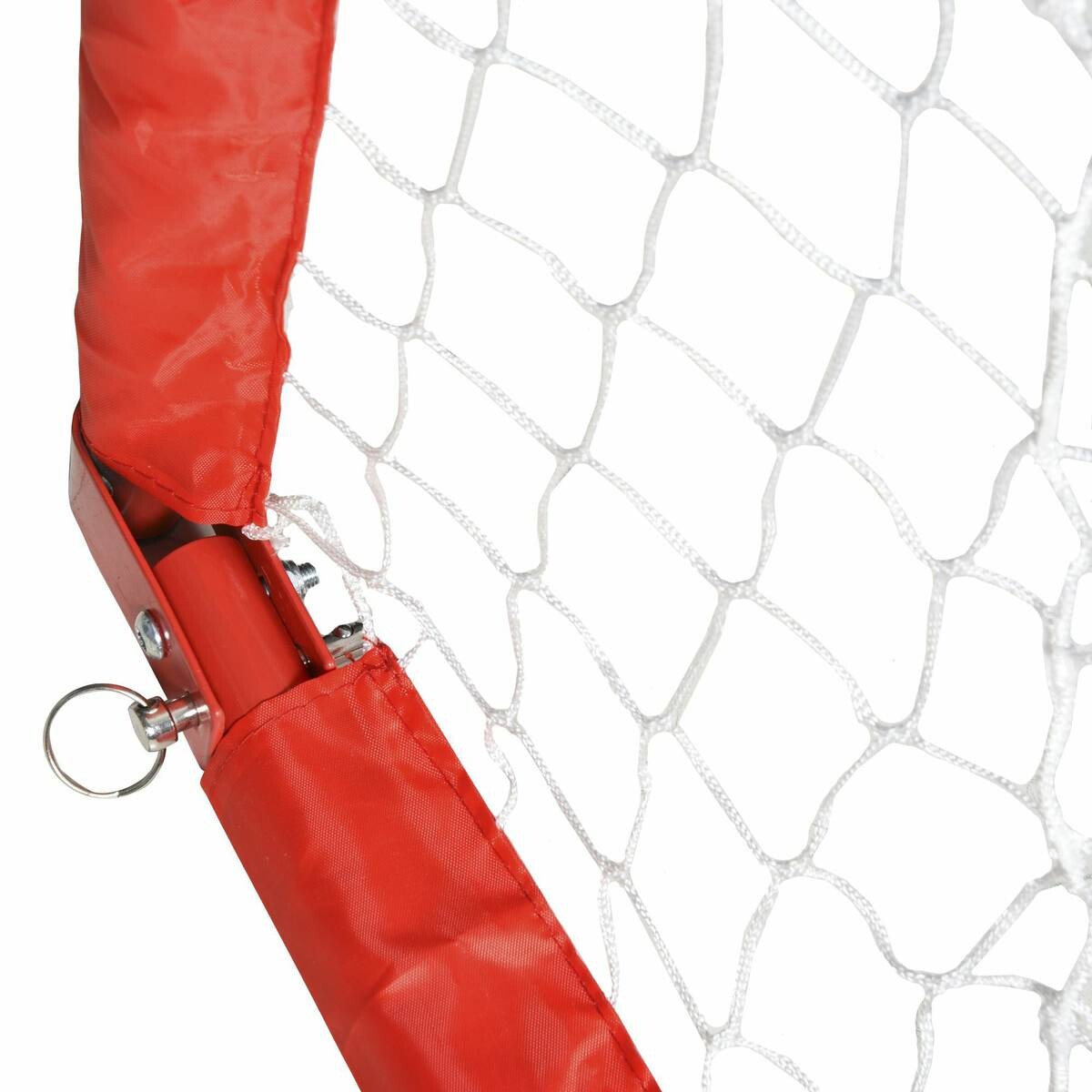 HOMCOM Fußballtor rot B/H/T: ca. 90x60x36 cm