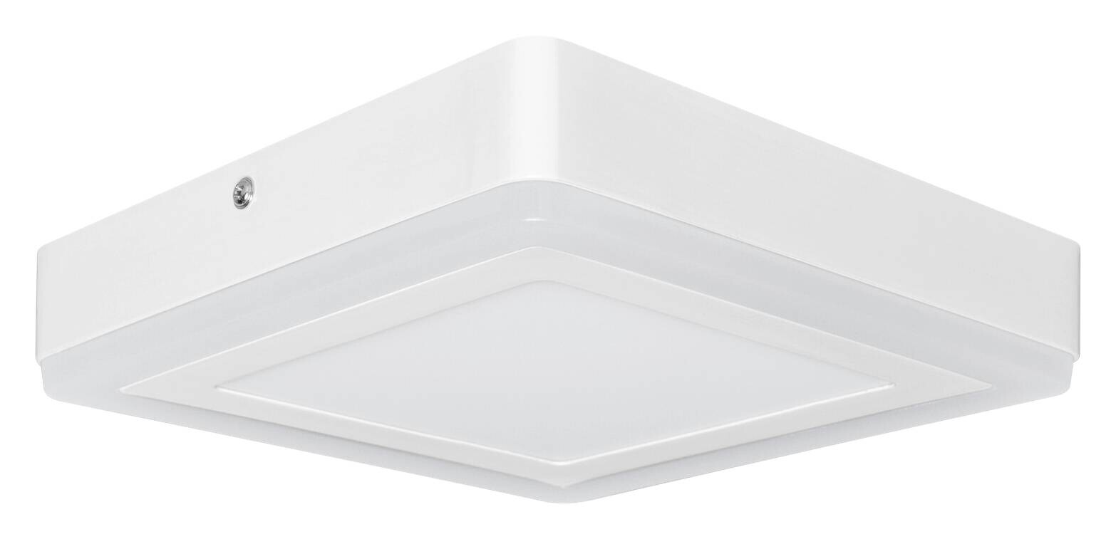 LEDVANCE LED-Wand-/Deckenleuchte 260535 weiß Aluminium Kunststoff B/H/L: ca. 19,8x3,8x19,8 cm
