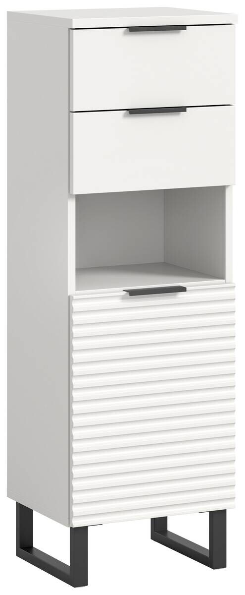 Schrank Riff weiß B/H/T: ca. 35x110x34 cm