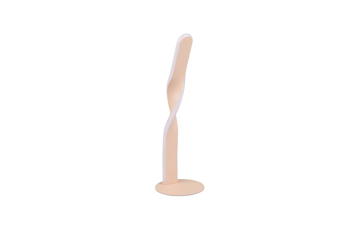 Reality LED Tischleuchte Ginko sand Metall H: ca. 4,5 cm 1 Brennstellen