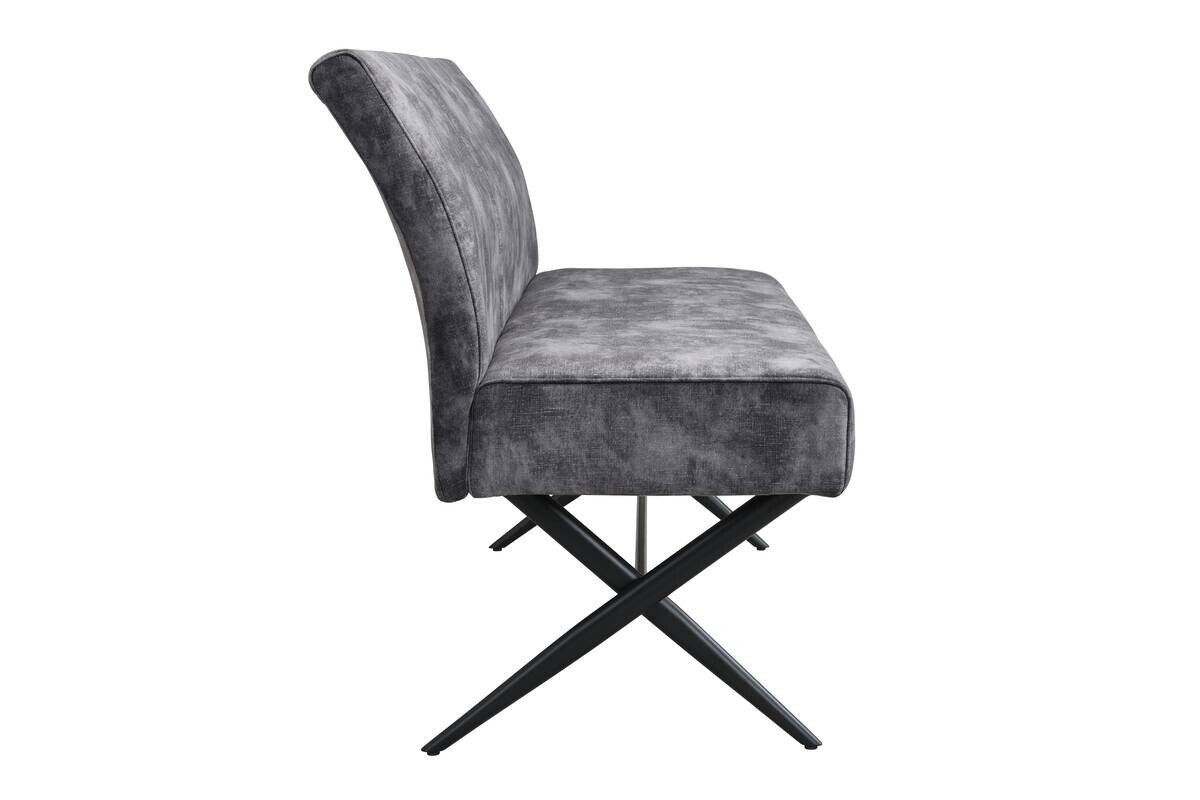 Bank Porto I anthrazit B/H/T: ca. 140x89x64 cm