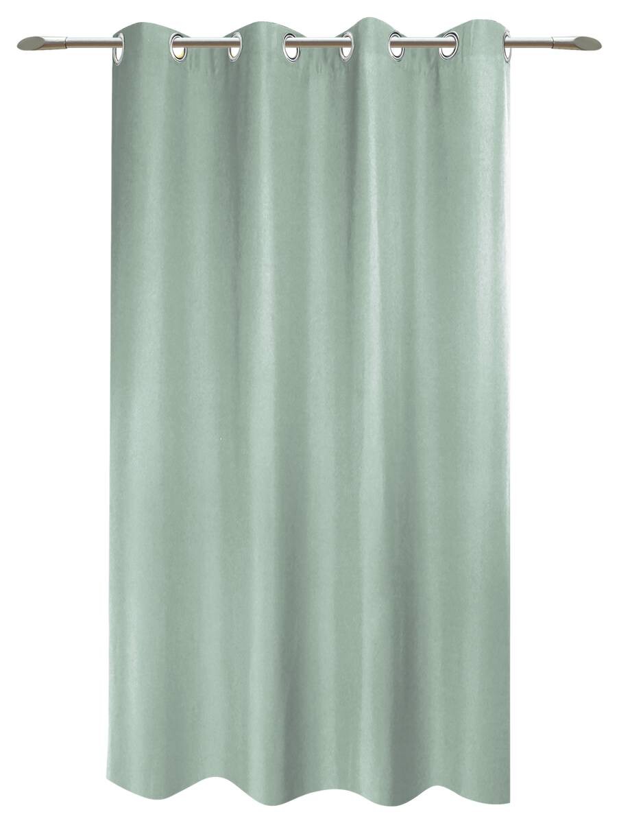 POCOline Ösenvorhang Sorrento salbei 100% Polyester B/L: ca. 140x175 cm