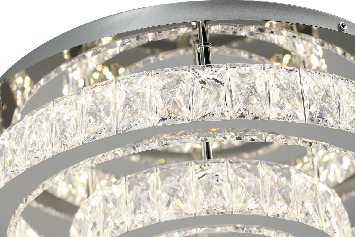 POCOline LED-Deckenleuchte Hanna Metall B/H/L: ca. 50x15,5x50 cm