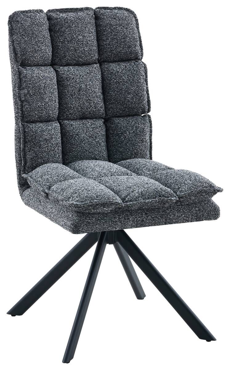 Stuhl Stacy grau B/H/T: ca. 48x94x65,5 cm