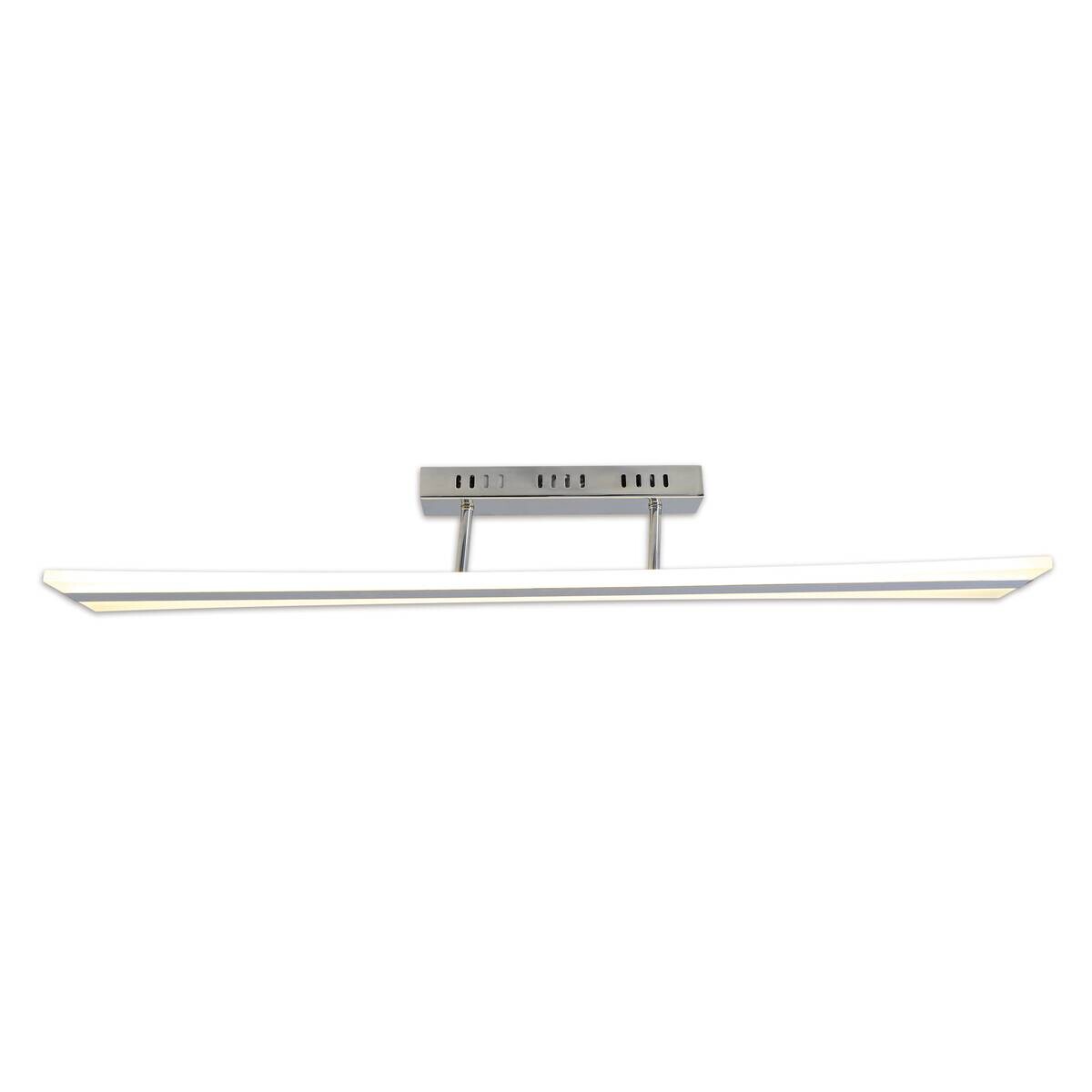 Näve Leuchten Deckenleuchte 1201650 silber Kunststoff Metall B/H/T: ca. 14x11,5x99,4 cm null 1 Brennstellen