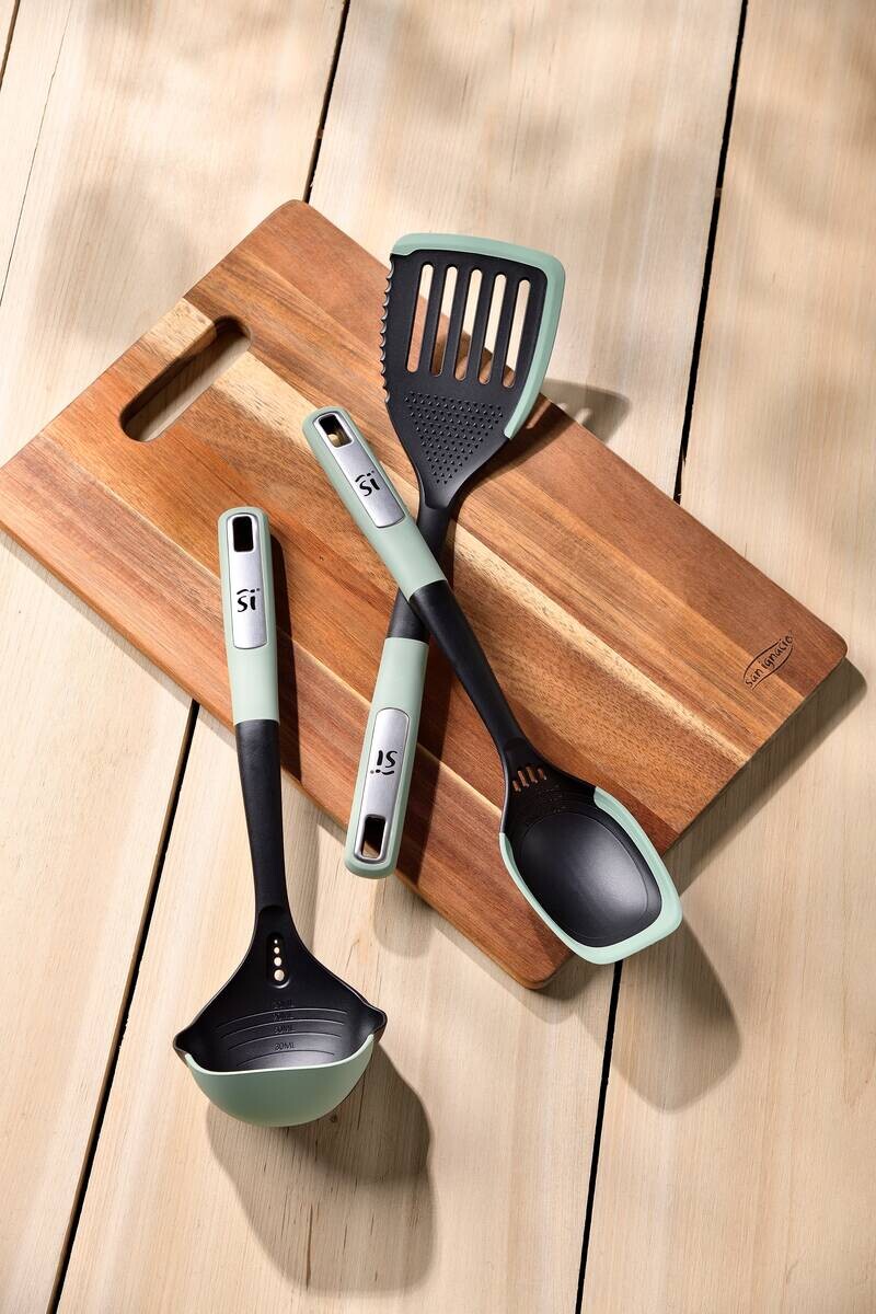 SAN IGNACIO Küchenhelfer MOODS grün Nylon B/H/L: ca. 11,5x35,5x13 cm