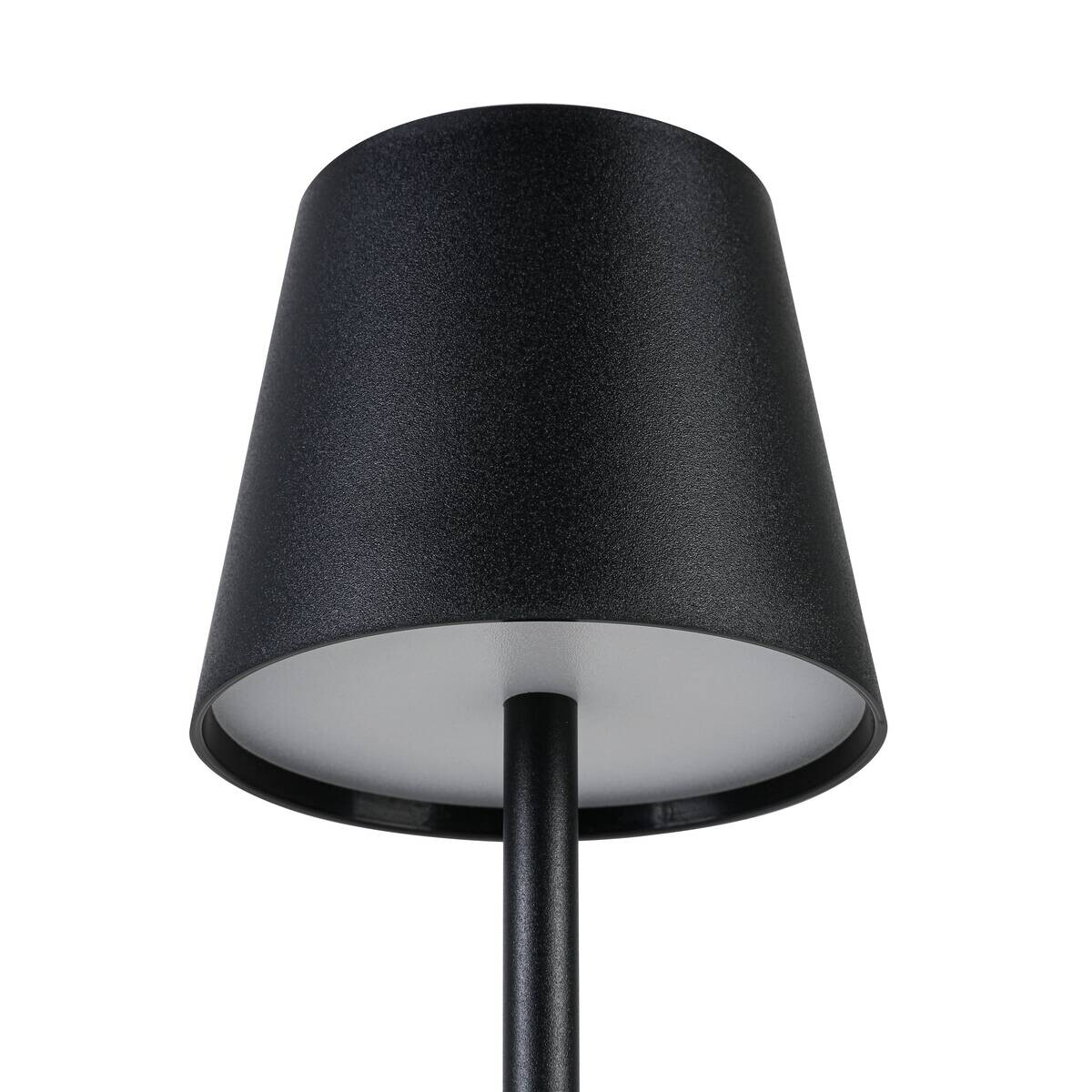 Tischleuchte Batty schwarz