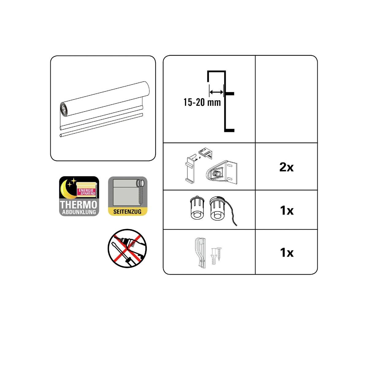 Thermo_Klemmrollo_VD anthrazit B/L: ca. 40x150 cm