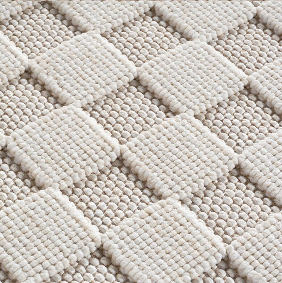 Ayyildiz Kurzflorteppich HELIX creme B/H/L: ca. 160x0,7x230 cm