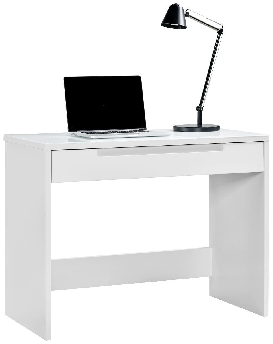 Schreibtisch Mailand weiß B/H/T: ca. 97x76x50 cm