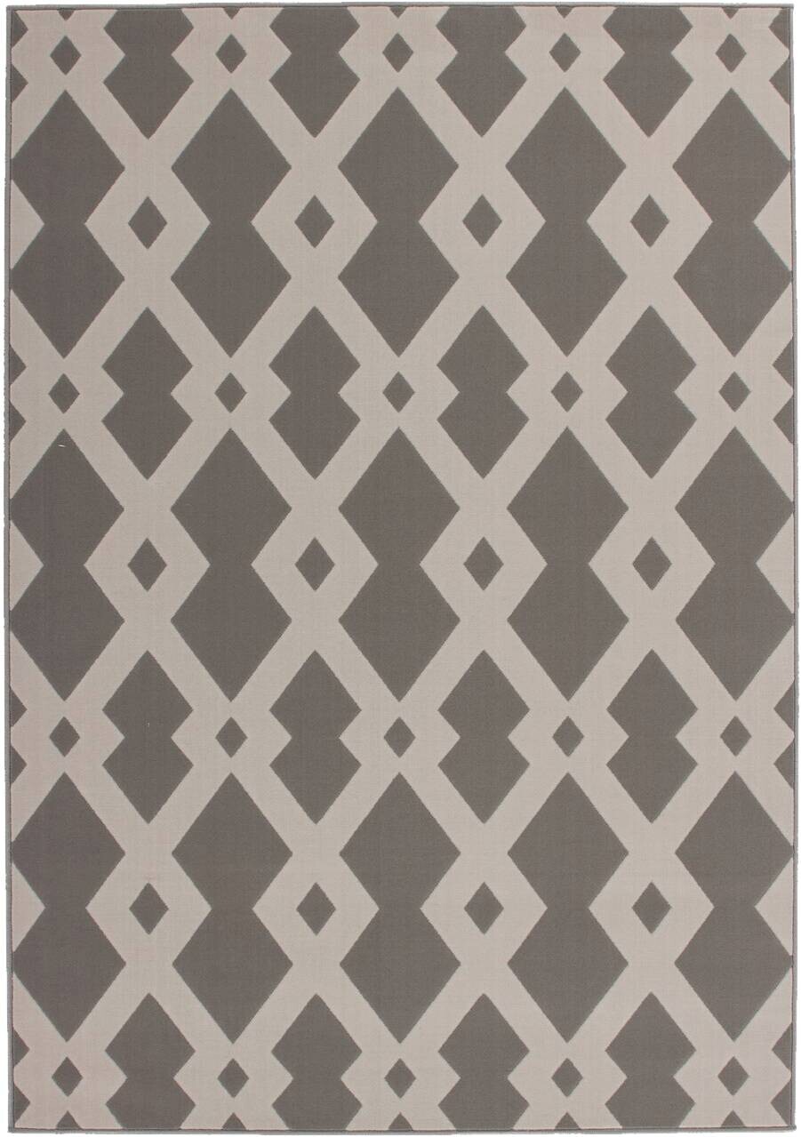 Kayoom Kurzflorteppich Now! 125 taupe B/L: ca. 80x150 cm