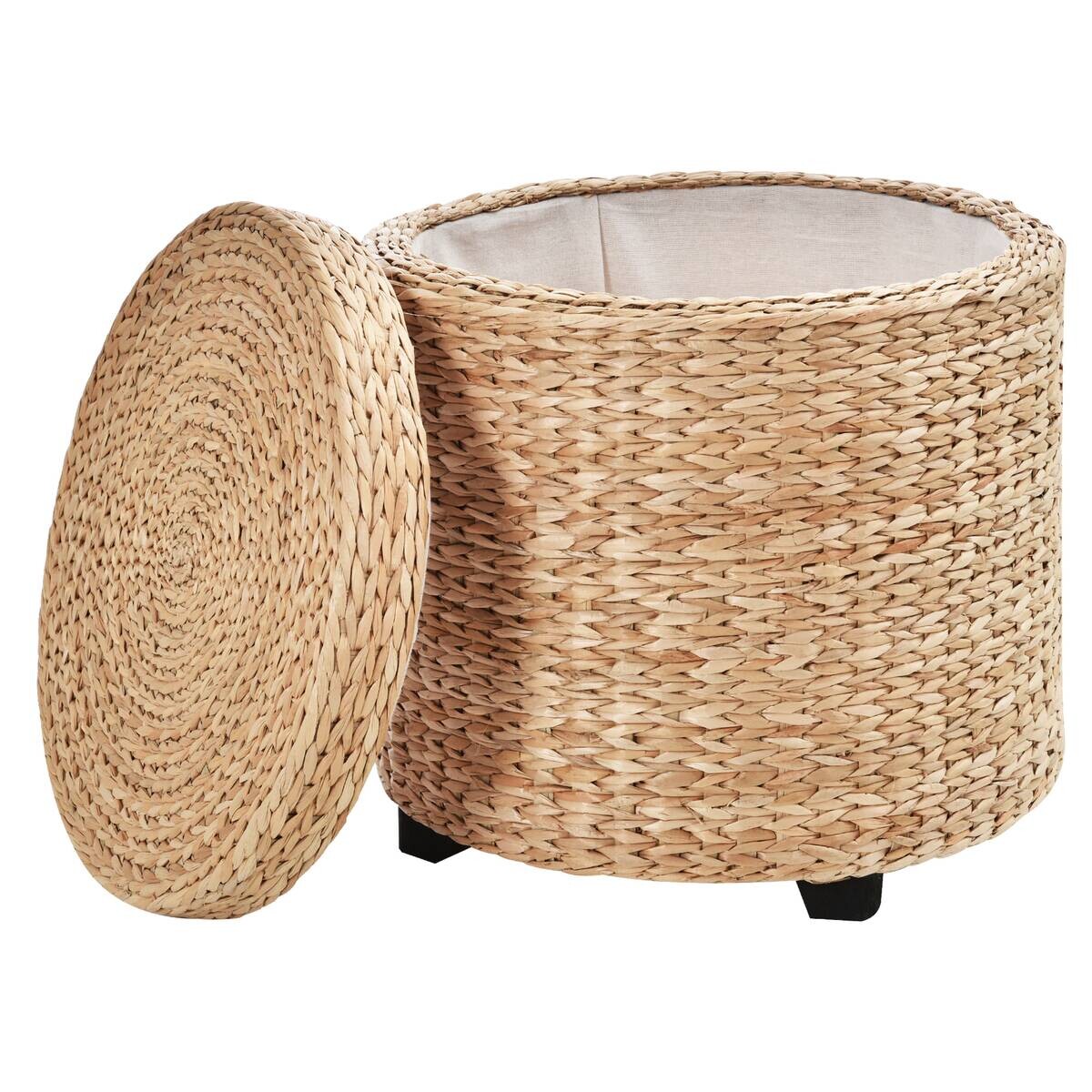 HOMCOM Hocker khaki B/H/L: ca. 43x43x43 cm