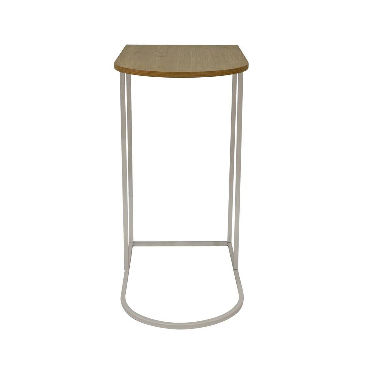 Beistelltisch Babsi Oak MDF B/H/T: ca. 48x58x30 cm