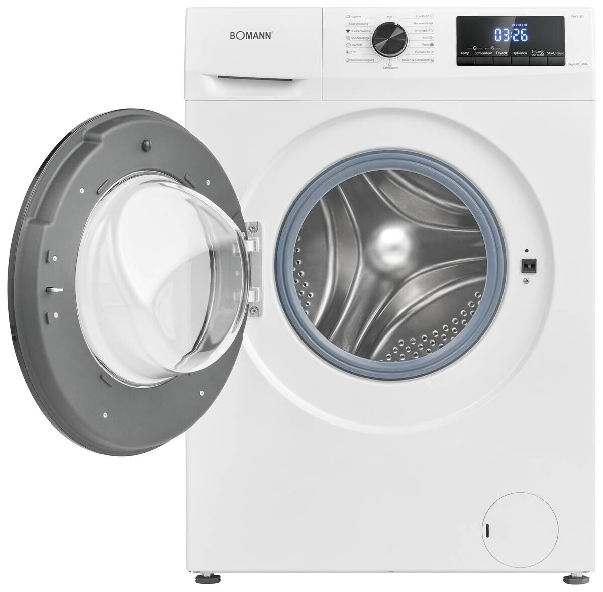 Bomann Waschmaschine WA 7185 weiß B/H/T: ca. 60x85x54 cm ca. 8 kg