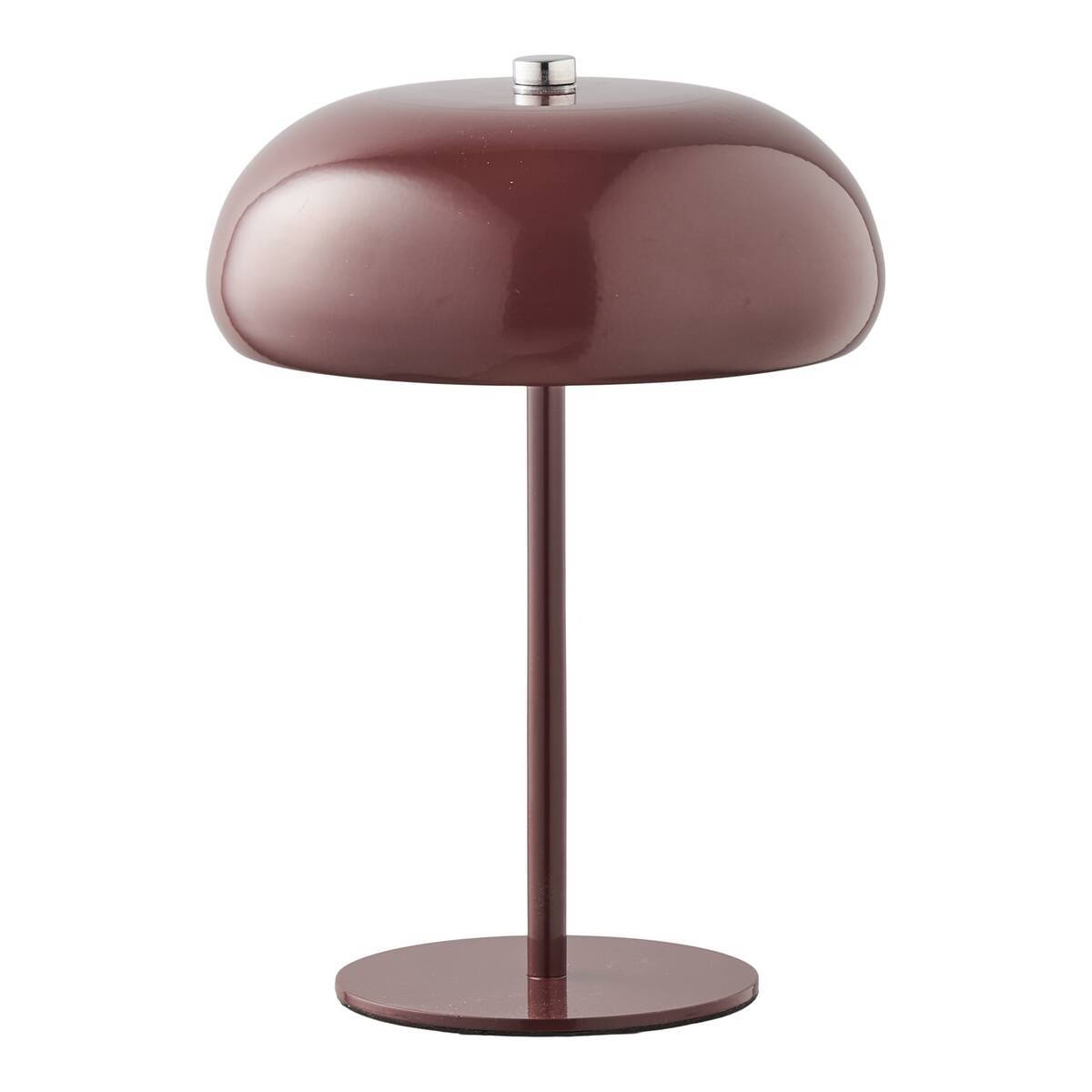 Housenordic Tischleuchte Margate bordeaux Metall H/D: ca. 23x16 cm 1 Brennstellen