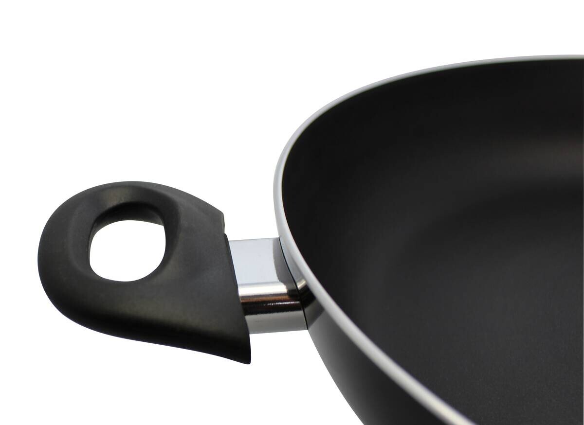 ELO Wokpfanne schwarz Aluminium